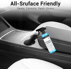 Tesla Seat Cleaner & Remover Stain, Interior Cleaner for White & Black Vegan Leather, Interior Cleaning Kit for Seats, Console, Dash, Tesla Model 3, Y, S, X, Cybertruck Accessories