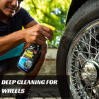 Stoner Car Care 92207 Wheel Cleaner Spray Foaming Gel with Unbeatable Performance, Dissolves Brake Dust, Safe for All Tires, Wheels, and Hubcaps, 16 Fl Oz, Pack of 1