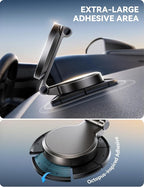 JOYROOM All-Metal MagSafe Car Mount Charger,15W Fast MagSafe Car Charger, Hands Free Magsafe Car Mount Dashboard for iPhone 17 Pro Max Air/16 15 14 13 12 Pro Max Plus, Dark Blue