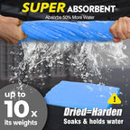 ARTIPOLY Premium Extra Large Shammy Cloth for Car Drying 2pk (34”x25”)-Super Absorbent XL Chamois Towel for Car-Reusable Shammy Towel for Car, Bathroom,Pets, Dust Remove, No Spots/Streak/Scratch