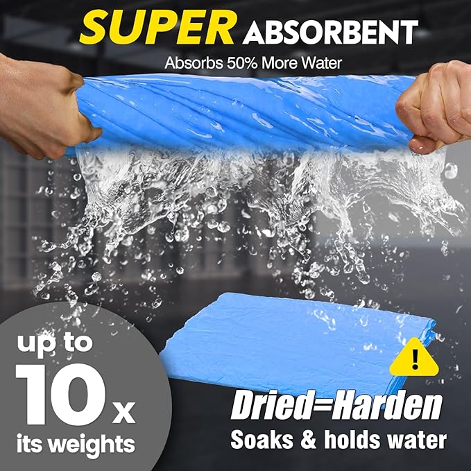 ARTIPOLY Premium Extra Large Shammy Cloth for Car Drying 2pk (34”x25”)-Super Absorbent XL Chamois Towel for Car-Reusable Shammy Towel for Car, Bathroom,Pets, Dust Remove, No Spots/Streak/Scratch