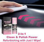 Interior Car Cleaner & Polishing Cleaner Car Interior,2026 Upgrade All Purpose Car Interior Detailer Spray for Dashboards, Seats, Leather, Plastic (1pc)