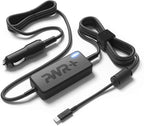 Pwr USB-C CAR Charger for Dell Latitude 11 12 13 5175 5285 5289 7275 7285 7370, Dell Pro 13 14 16 Plus, Dell XPS 12 13 9370 9365, Dell Chromebook 11 3100 5190 - UL Listed 10 Ft Power Supply Cord 90W