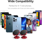 Coolpow【2 Packs Magnetic Phone Holder for Car【Strong Magnet】 Phone Holders for Your Car Phone Holder Mount【4 Metal Plate】 Universal Car Accessories for Women Men for iPhone Samsung Speakerphones