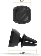 Scosche MagicMount Select Magnetic Phone Holder for Car Vent, Strong Magnet Phone Mount with 360° Rotation for Secure Hands Free Use, Car Mount for iPhone and Android, Not MagSafe Compatible