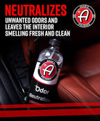 Adam's Polishes Elite Interior - Includes 6 Iconic Cleaning Products for Total Interior Car Detailing | Accessories, Leather Seat Cleaner, Carpet Upholstery, Dash, Vinyl, Air Freshener - Pack of 6