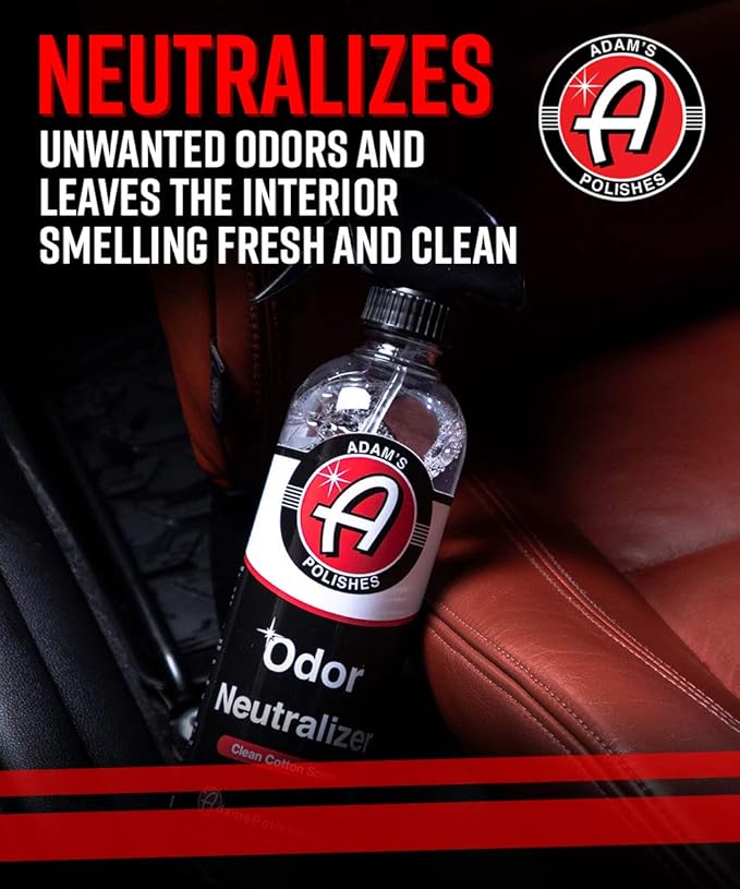 Adam's Polishes Elite Interior - Includes 6 Iconic Cleaning Products for Total Interior Car Detailing | Accessories, Leather Seat Cleaner, Carpet Upholstery, Dash, Vinyl, Air Freshener - Pack of 6