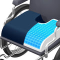 TranquilMoments U-Shaped Gel Memory Foam Seat Cushion, Wheelchair Cushion with Cooling Gel, Ergonomic Coccyx Cushion for Office Chair & Car,Relieve Tailbone Pain, Sciatica, Back Pain, Non-Slip Bottom