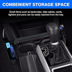 Autorder Gear Shift Organizer for 2016-2020 2021 2022 2023 Toyota Tacoma Accessories Center Console Organizer Gear Shift Organizer Insert Tray with Anti-Slip Mat