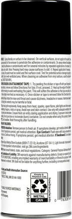 3M Adhesive Remover, 12 oz., Quickly Remove Adhesive, Attachment Tape, Tar, Wax & Adhesive Residue, Low VOC <20%, No Residue Left Behind, Easy-to-Use Formula, Also Works on Glass & Vinyl (03618VOC20)