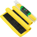 2PACK Clay Towel Auto Detailing, Fine Grade Clay Bar Towel for Auto Detailing, Removes Overspray & Contaminants from Car Paint, Glass, Enhance Gloss, DIY Detail Products (12"x12", Yellow)