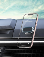 2 Pack Magnetic Phone Holder for Car, Upgrade Magnet - 360 Rotation and Easy Installation, Compatible with All Smartphones,Dashboard Car Phone Holder,Must be Used Together with Iron Sheets