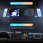 ATOTOZONE AD5 Wireless CarPlay Adapter & Android Auto Wireless Adapter, 2025 Upgrade Plug & Play AI Box CarPlay, Smart Box Compatible with YouTube, Dual Wi-Fi, ChatGPT