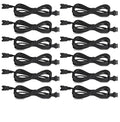 Rock Light Extension Wire 4 Pin 12 Pcs 4 Pin 60 inch, Pure Copper Insulated Cable LED Cable Cord Set for Motorcycle ATV Golf Car Trucks Neon Strip