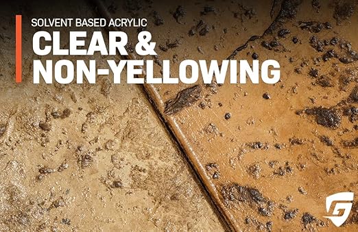 Cryli-Tek 5505-5 Gallons Solvent Based Acrylic High Gloss Wet Look Water Repellent, Concrete Sealer and Paver Sealer