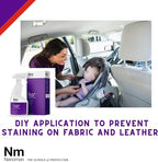 NANOMAN Car Fabric Protector Spray 750ml – Waterproof & Stain Guard for Car Seats, Carpets & Interior – Nano Coating, One-Coat Application, Best Value