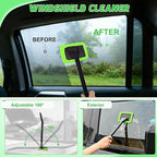Nilight 37PCS Car Detailing Kit Auto Cleaning Tools Wash Set with Storage Carry Bag Home Use for Interior Exterior Deep Clean Car Care Windshield Dashboard Seat Air Vents Wheels Tires, Green