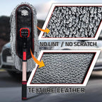 Car Duster Exterior Scratch Free with Extendable Handle, Microfiber Car Cleaning Brush for Dust Removal + Small Detailing Brush for Interior Care