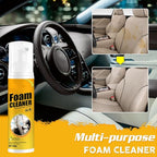 100ml Polishing Cleaner Car Interior, Car Steering Wheel Foam Cleaner, All Purpose Waterless Interior Polish Detailer and Cleaner (100ml)