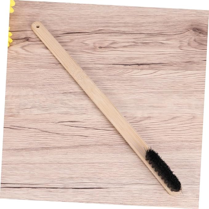 NOLITOY Wheel Brush Long Wooden Handle Rim Cleaner for Car Truck Bike Multi-Function Tire Scrub Brush Painted Polished Matte Finishes