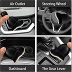 XY North Car Interior Dust Brush, Auto Detailing Brush, Soft Bristles Car Cleaning Brushes, Tool for Air Conditioner Vents, Leather, Computer, Scratch Free, Car Interior Accessories