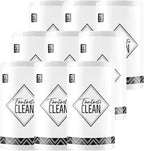 Fantasticlean Microfiber Cleaning Cloth Roll -675 Pack, Tear Away Microfiber Towels, 12" x 12", Reusable, Washable, Ultra Absorbent Dishcloth for All-Around Cleaning Supplies (9 Rolls of White)