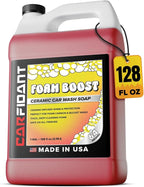 Carfidant Foam Boost Off-Road & ATV Wash Soap – Heavy Duty pH-Balanced Car Wash for Trucks, UTVs, RVs & Dirt Bikes – Quick Rinse, No Residue – Works with Foam Cannons, Guns & Buckets – 1 Gallon