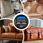 Leather Cleaner for Car Interior - Cream, 120g Conditioned Paste for Vehicle Upholstery, Stain Remover with Wax Base, Detailing Supply, Gloss Restorer for Seats, Consoles and Dashboards