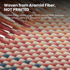 pitaka for S25 Ultra Case 6.9 Inch, Compatible with MagSafe, Slim & Light Samsung Galaxy S25 Ultra Case, 1500D Aramid Fiber Made [Tactile Woven - Sunset]