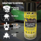 Design Engineering 010301 High-Temperature Silicone Coating Spray - Black, 1 CAN