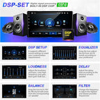 for Toyota Sienna Radio Compatible with Wireless Carplay Android Auto,Car Upgrade Android Stereo 8core Touchscreen Bluetooth Navigation GPS WiFi FM/AM Backup Camera Head Unit (for 2015-2019)