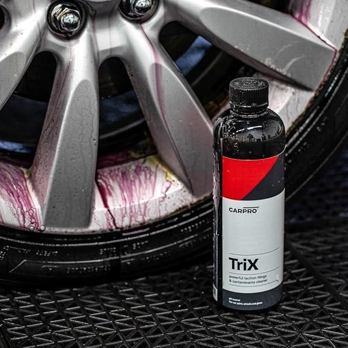 CARPRO TriX Tar & Iron Remover - Professional Strength Brake Dust, Sap, Dirt & Bug Remover - Combines IronX with TarX, Automotive Degreaser Car Wash Detailing All in One - 500mL (17oz)