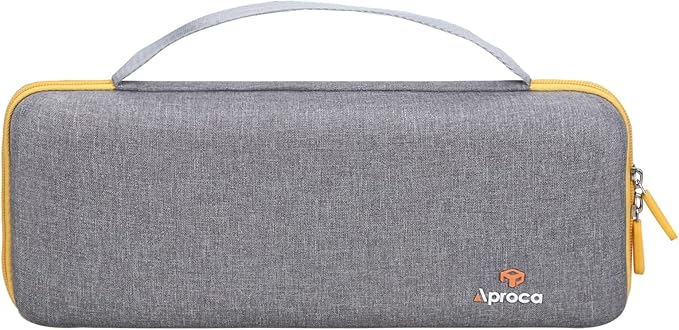 Aproca Grey Portable Hard Storage Case, for Fanttik V8 Apex/Slim V8 Mate Cordless Car Vacuum and Accessories (Case Only)