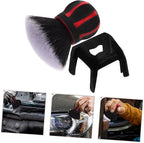 GLEAVI 4pcs Car Vent Cleaning Brush Multifunctional Soft Bristle Detailing Tool for Automotive and Interior Stable Grip for Easy Cleaning