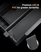 Center Console Organizer For 2024-2026 Subaru Crosstrek/2024-2026 Impreza - Double Layer Armrest Box Organizer For 2024-2026 Crosstrek/2026 Crosstrek Hybrid & 2024-2026 Impreza Accessories - ABS Tray