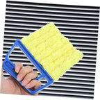 Ipetboom 16pcs Blinds Duster Reusable Cleaning Brush for Window Blinds Air Conditioner Vents Fan Gaps Gentle Bristles Lightweight Portable