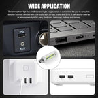 USB LED Car Interior Atmosphere Light, Auto Interior Lights, Plug-in USB Automotive Light, Universal Portable Auto Ambient Lighting Kit Car Accessories for Cars, Bedroom, Hallway (Green)