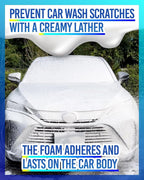 MJJC Foam (64 fl oz) Ultimate Snow Foam Car Wash Soap Specialized Car Shampoo for Foam Cannon and Pressure Washer, Safe for Cars (pH Neutral, 10x Concentrated) (Refreshing cider aroma)