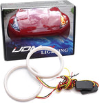iJDMTOY 100mm White/Amber Switchback LED Halo Ring Retrofit Lighting Kit