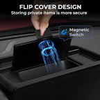 Dashboard Storage Tray Dash Organizer for Ford Maverick 2026 2025 (Only for 13.2 inch Screen), Interior Accessories Center Console Behind Screen Storage Box for 2025-2026 Maverick, Black