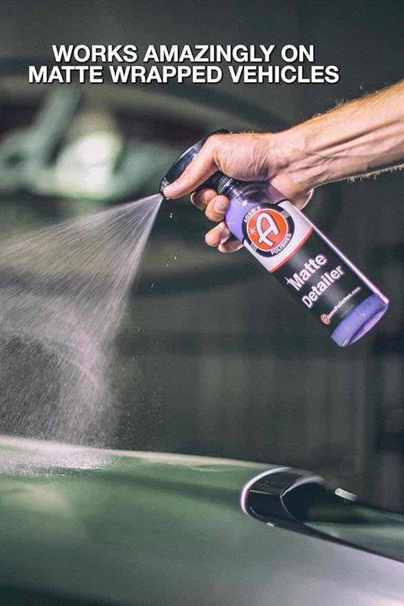 Adam's Polishes Matte Detailer, Specialized Formula Does Not Add Any Shine, 16 oz