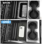 LFOTPP 3PCS Center Console Organizer for 2014-2018 Chevy Silverado/GMC Sierra 1500& 2015-2019 Silverado & Sierra 2500HD/3500HD Accessories- Full Console w/Bucket Seats Only