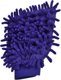 M METERXITY Microfiber Wash Mitt - Chenille Reusable Gloves for Cleaning, Scratch-Free, Apply to Kitchen House Cleaning