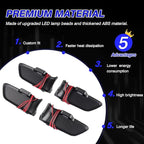 Powerty LED Light for Toyota Corolla 2020-2025 / Corolla Cross 2022-2025 Inner Door Handle Bowl Mood Lighting Decorative Interior Lamp 4PCS Blue (Not Fit 2022 Corolla XSE Apex)