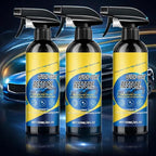 Quick Coat Ceramic Spray Coating for Cars, High Gloss Car Paint Restorer, Hydrophobic Shine Protection, Easy Spray & Wipe Car Polish, Safe for All Paint Colors, 120ml(3PCS)