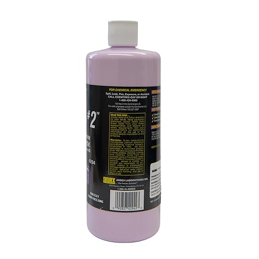 Ardex 4294 High Def #2 | All-in-One Cleaner, Polish & Wax – Scratch & Swirl Remover, Clear Coat Safe Paint Sealant – High Gloss Finish, Easy Application | 1 Quart | Made in USA