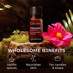 100% Pure Palmarosa Essential Oil - 0.34 Fl Oz - Palmarosa Oil for Hair, Skin, Diffuser, Aromatherapy & DIY Candle Making Scent