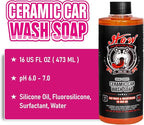 H.O.W AUTO DETAILING & CARE H.O.W 16 oz PH Neutral Ceramic Car Shampoo，Ceramic Car Wash Soap for Pressure Washer