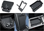BIBIBO 3Packs 2025 2026 X3 G45 Center Console Organizer for 2025 2026 BMW X3 G45 (30 xDrive/M50 xDrive) Console Trays+ Insert Cup Holder Organizer + Armrest Hiddlen Storage Box