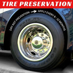 RENEW PROTECT - GLOZ - Real Restoration & True Protection, Dry-Seal Protectant for Tire & Trim, Mid- High Shine, Mats - RV- Motorcycle-Safe, Acrylic Ceramic-Hybrid Protectant, Wash-Proof, 5 min 16oz